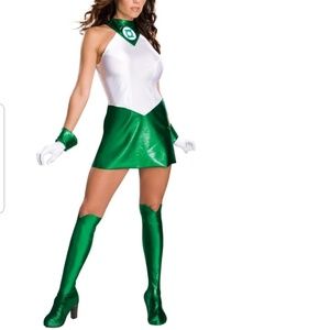 Green Lantern Women's Costume Large